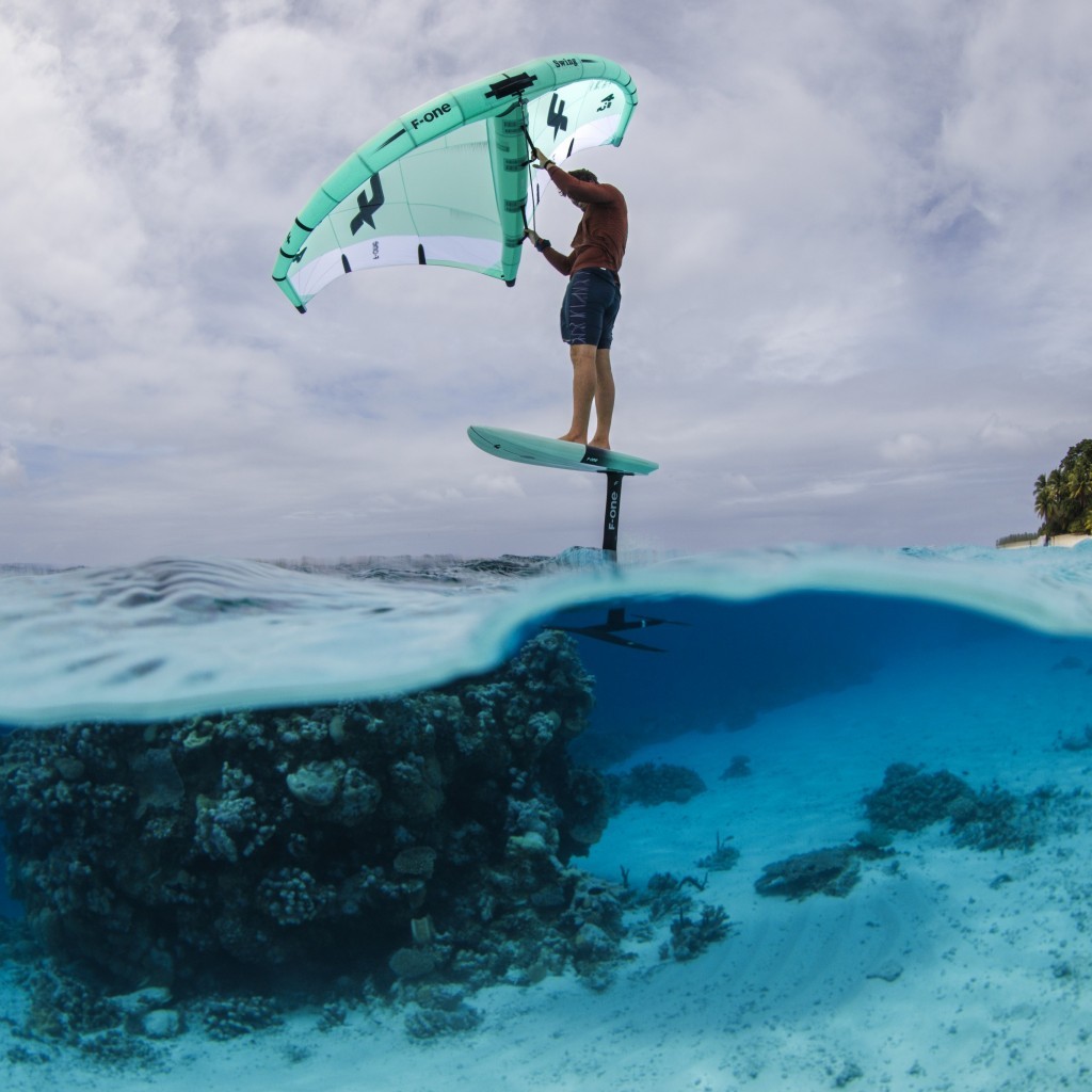 サーフィン・ボディボード f-one Rocket wing-s 5'2\" 70L Foil Board ROCKET WING - F-ONE